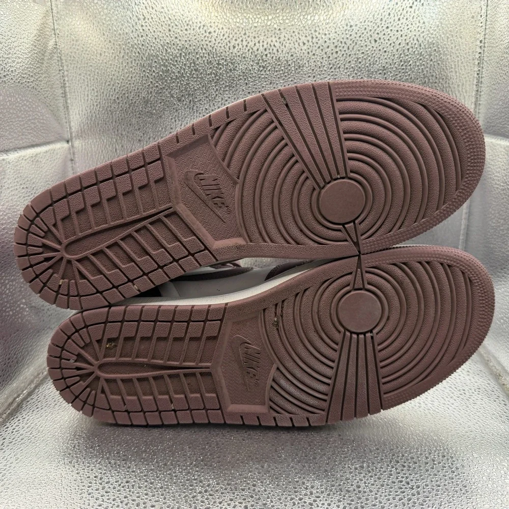 Size 13 Air Jordan 1 Retro OG High Mauve Purple Mens‎ Sneaker Shoes DZ5485-105